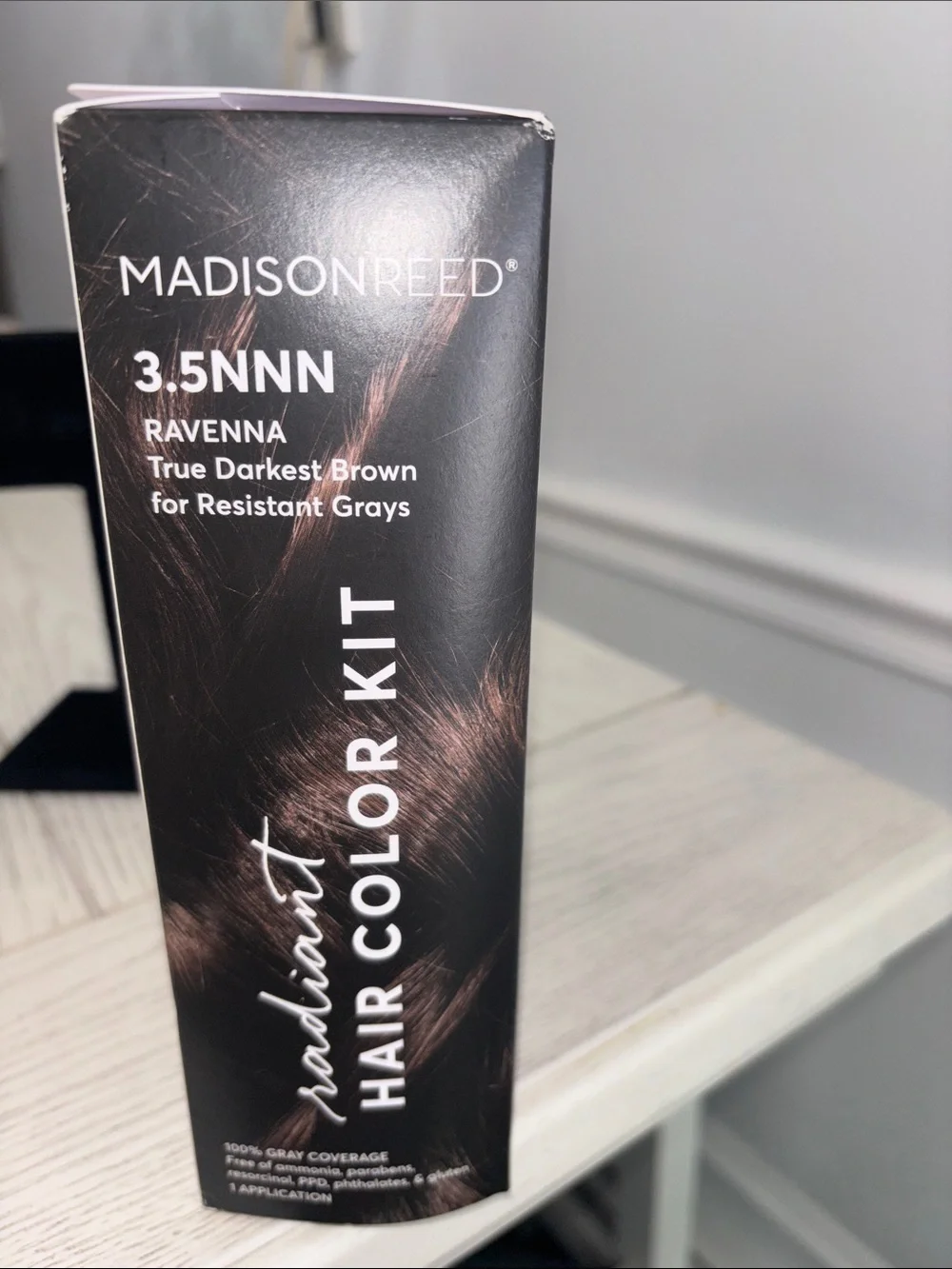 Madison Radiant Hair Color Kit - 3.5NN Ravenna Dark Brown
